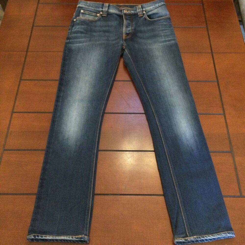 Nudie jeans straight leg 32 button fly